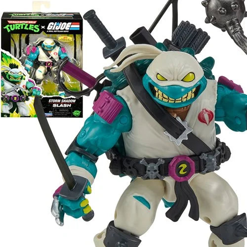 TMNT x G.I. Joe - Storm Shadow x Slash Action Figure