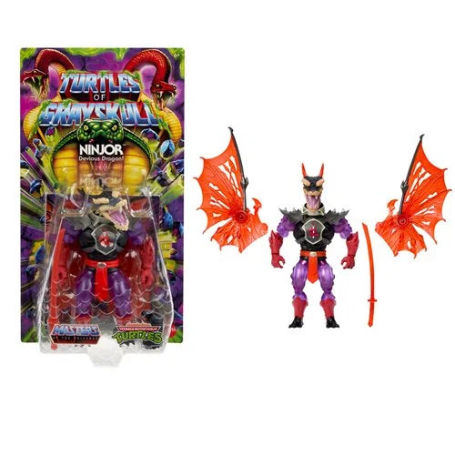 Masters of the Universe: Origins - Turtles of Grayskull - Ninjor 5 1/2 inch Figure