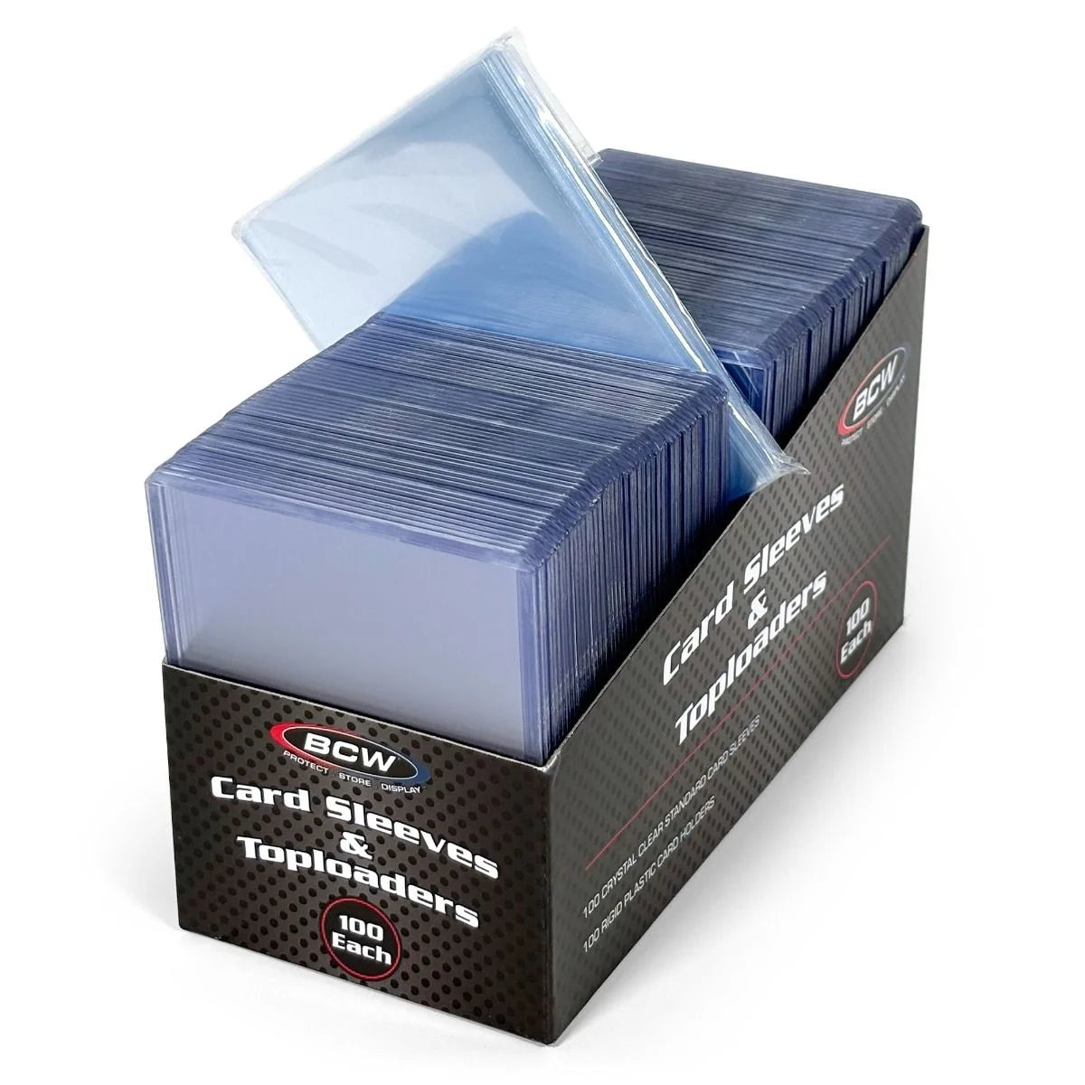 BCW - Card Sleeves & Toploaders - 100 each