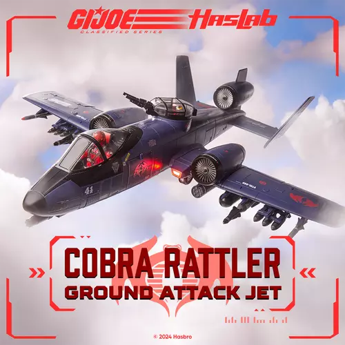 G.I. Joe: Classified Series - Rattler Ground Attack Jet 6-Inch Action Figure (HASLAB)