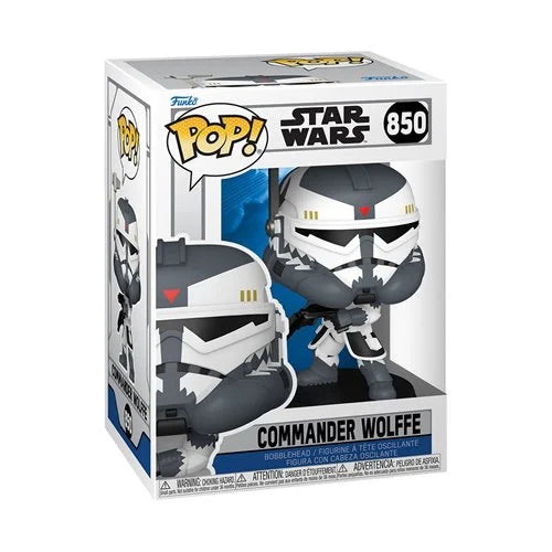 Funko Pop! Star Wars - Clone Wars Commander Wolffe #850