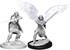 D&D Nolzur's Marvelous Unpainted Miniatures - W06 Female Aasimar Fighter