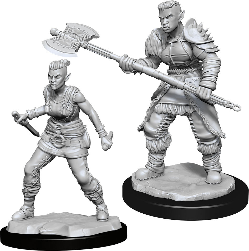 D&D Nolzur's Marvelous Unpainted Miniatures - W13 Orc Barbarian Female