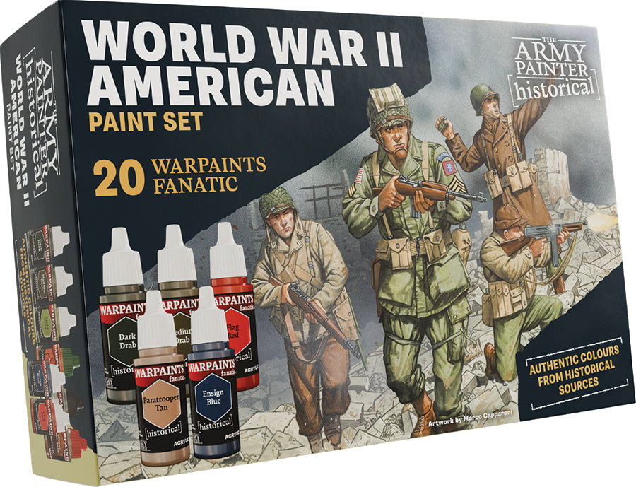 Warpaints Fanatic: Historical - WWII American Paint Set