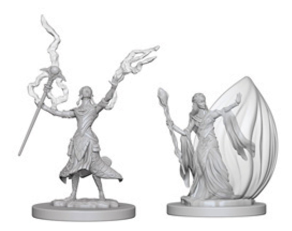 D&D Nolzur's Marvelous Unpainted Miniatures - W03 Elf Female Wizard