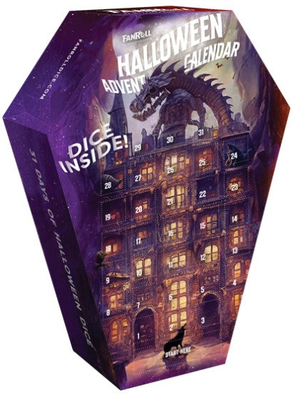 Halloween Advent Dice Calendar (2024)