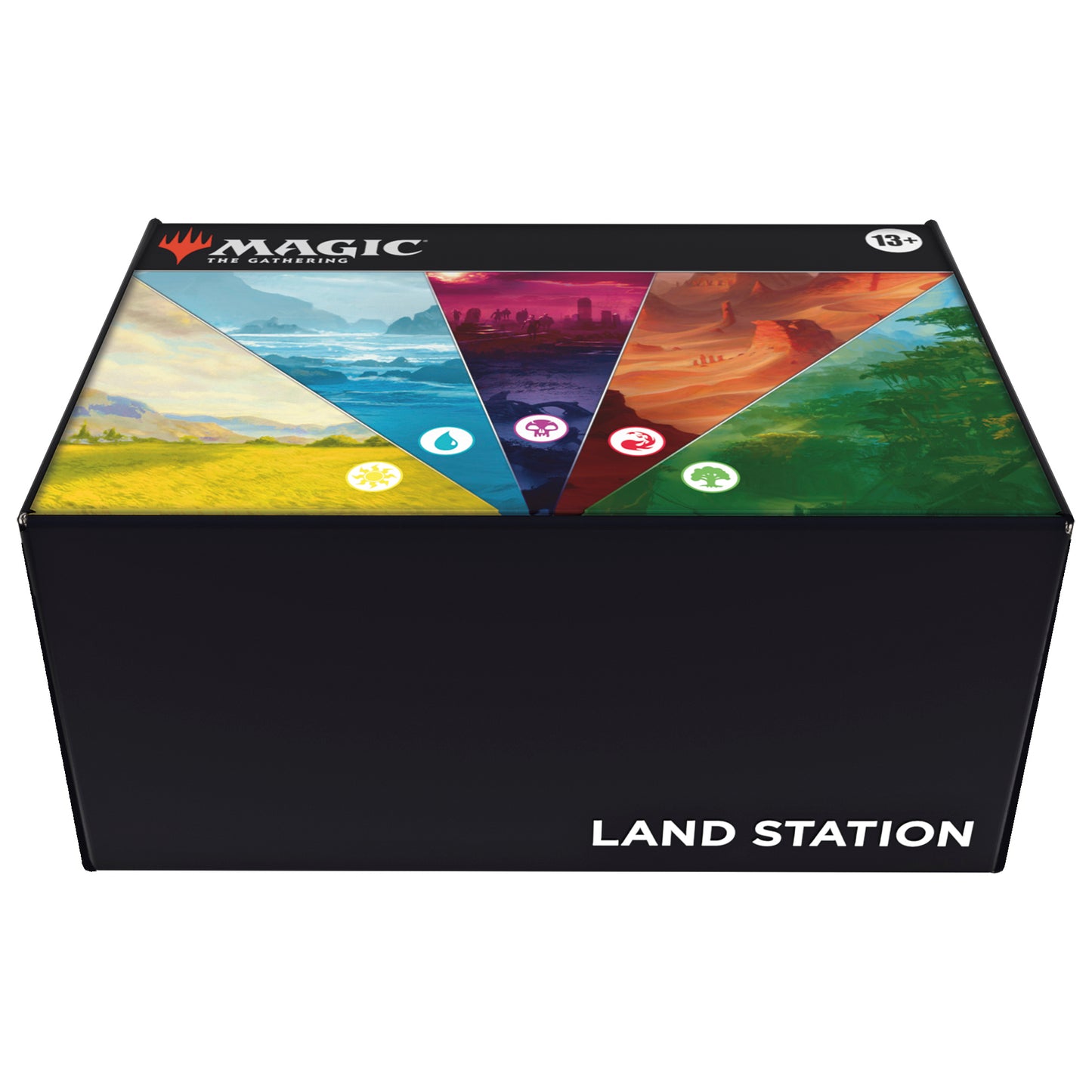 Magic the Gathering CCG: Tarkir - Dragonstorm Land Station Display
