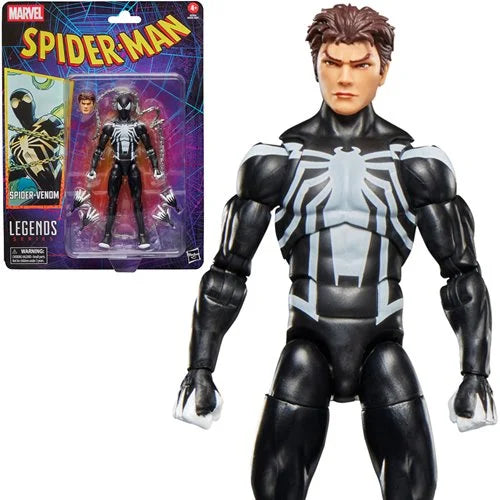 Marvel Legends - Spider-Man: Spider-Venom Retro Card 6-inch Action Figure
