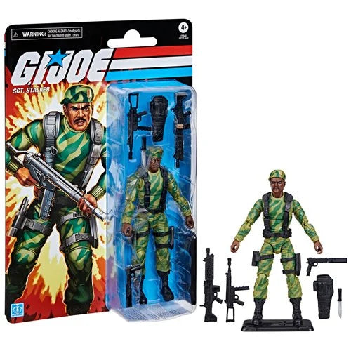 G.I. Joe - Classified Retro Cardback Series: Sgt. Stalker 6-Inch Action Figure