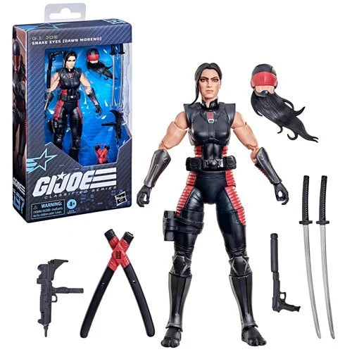 G.I. Joe - Classified Series: (197) Snake Eyes (Dawn Moreno) 6-Inch Action Figure