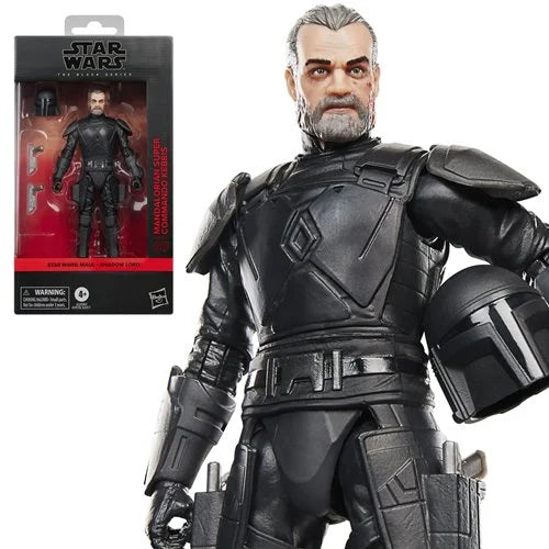 Star Wars: Black Series: Maul - Shadow Lord - Mandalorian Super Commando Kebris 6-Inch Figure
