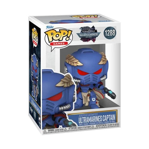 Funko Pop! Warhammer 40k: Ultramarines Captain #1288