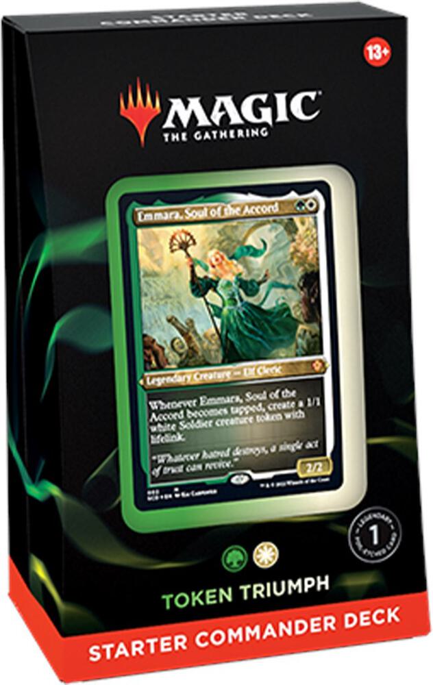 Magic the Gathering CCG: Starter Commander Deck - Token Triumph