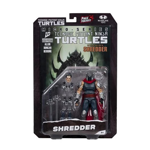 Page Punchers: Teenage Mutant Ninja Turtles - Shredder 5-Inch Action Figure with Comic Book