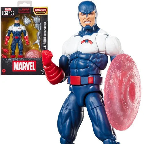 Marvel Legends: Build-A-Figure (Box) - U.S. Agent (Force Works) 6-Inch Action Figure