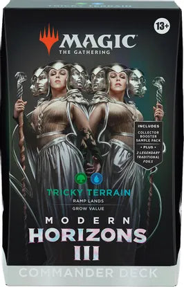 Magic the Gathering CCG: Modern Horizons 3 Commander Deck - Tricky Terrain