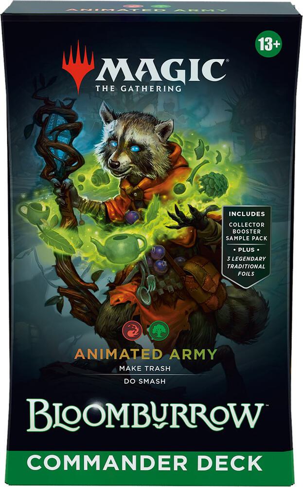 Magic the Gathering CCG: Bloomburrow Commander Deck - Animated Army