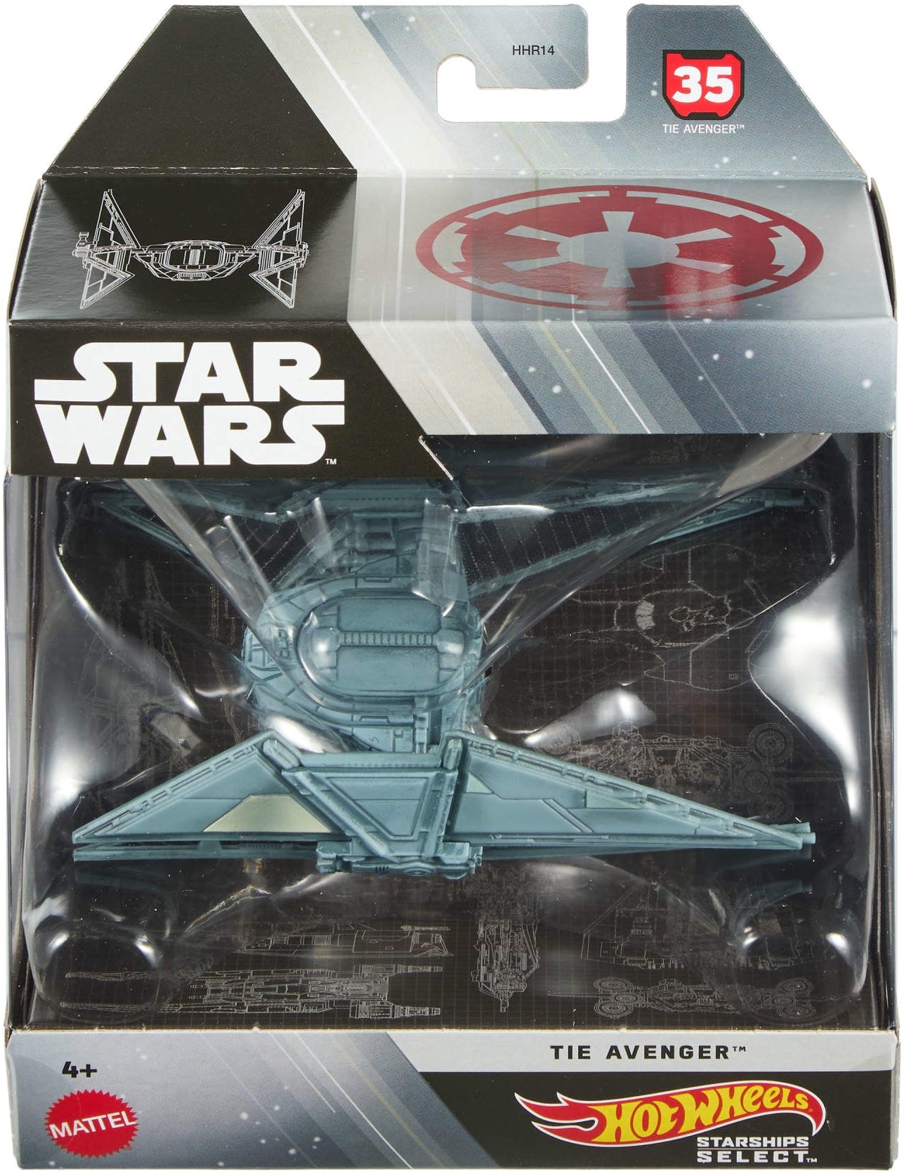 Hot Wheels: Star Wars Starships - TIE Avenger