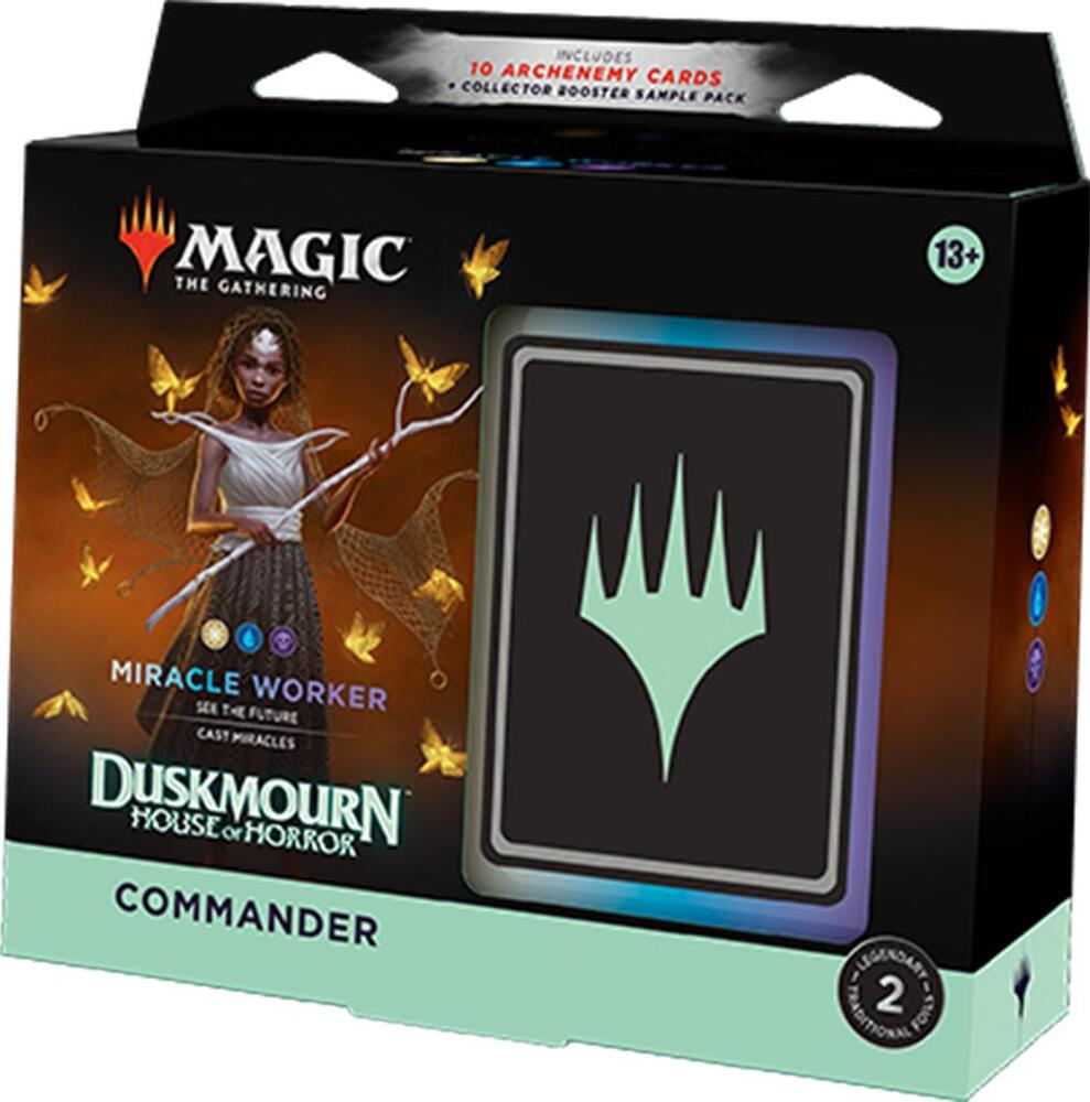 Magic the Gathering CCG: Duskmourn: House of Horror Commander Deck - Miracle Worker