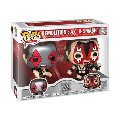Funko Pop! WWE : Demolition: Ax & Smash Metallic (2-Pack)
