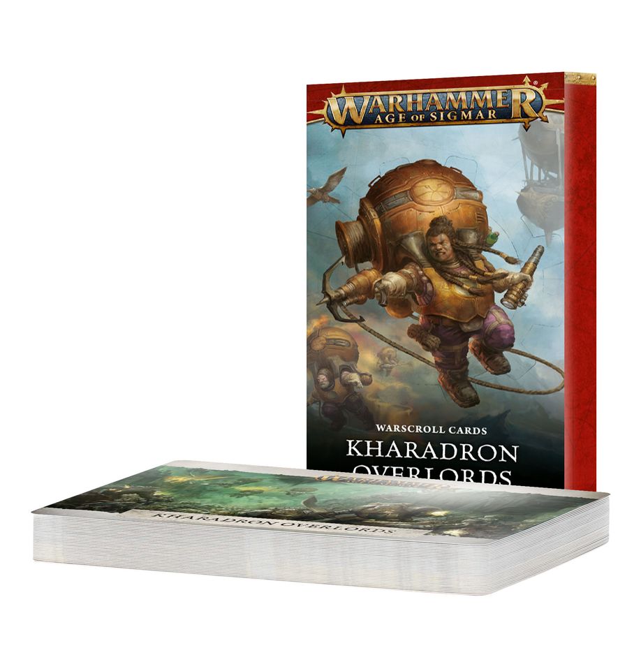 Warhammer Age of Sigmar - Warscroll Cards: Kharadron Overlords (4th Edition)