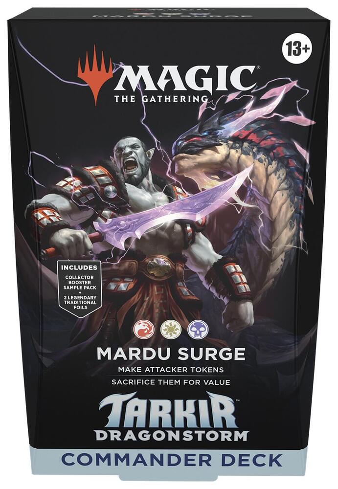 Magic the Gathering CCG: Tarkir - Dragonstorm Commander Deck - Mardu Surge