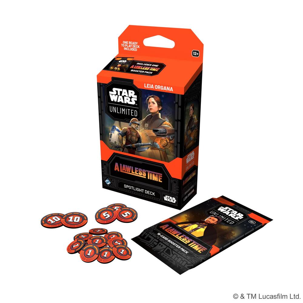 Star Wars Unlimited TCG: Lawless Time - Spotlight Deck (Leia Organa)