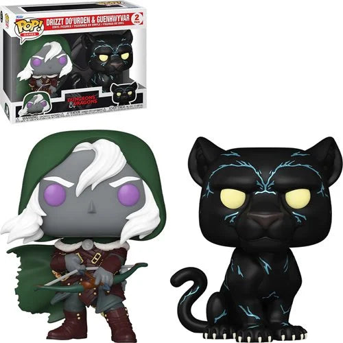 Funko Pop! Dungeons & Dragons: Drizzt Do'urden & Guenhwyvar (2-Pack)