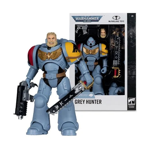Warhammer 40k - Space Wolves: Grey Hunter 7in Action Figure