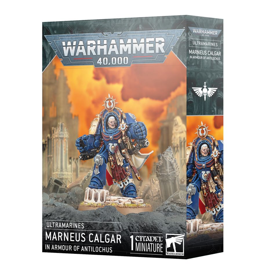 Warhammer 40k - Ultramarines: Marneus Calgar in Armour of Antilochus (10th Edition)