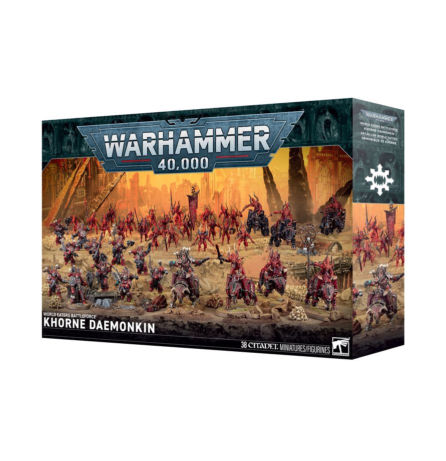 Warhammer 40k - World Eaters: Khorne Daemonkin Battleforce Box (Feb 2026)