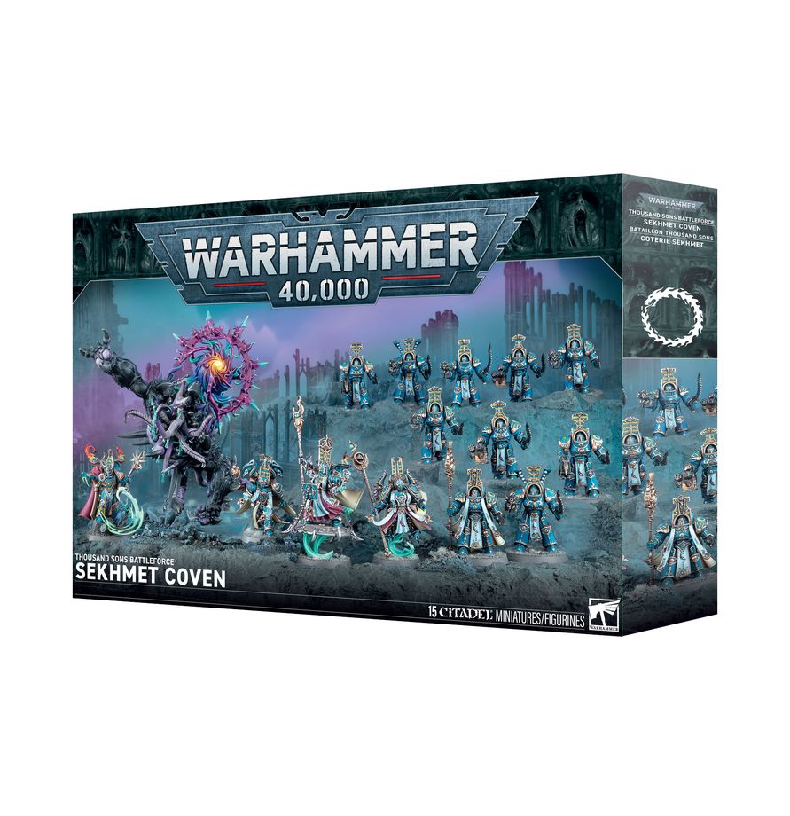 Warhammer 40k - Thousand Sons: Sekhmet Coven Battleforce Box (Feb 2026)