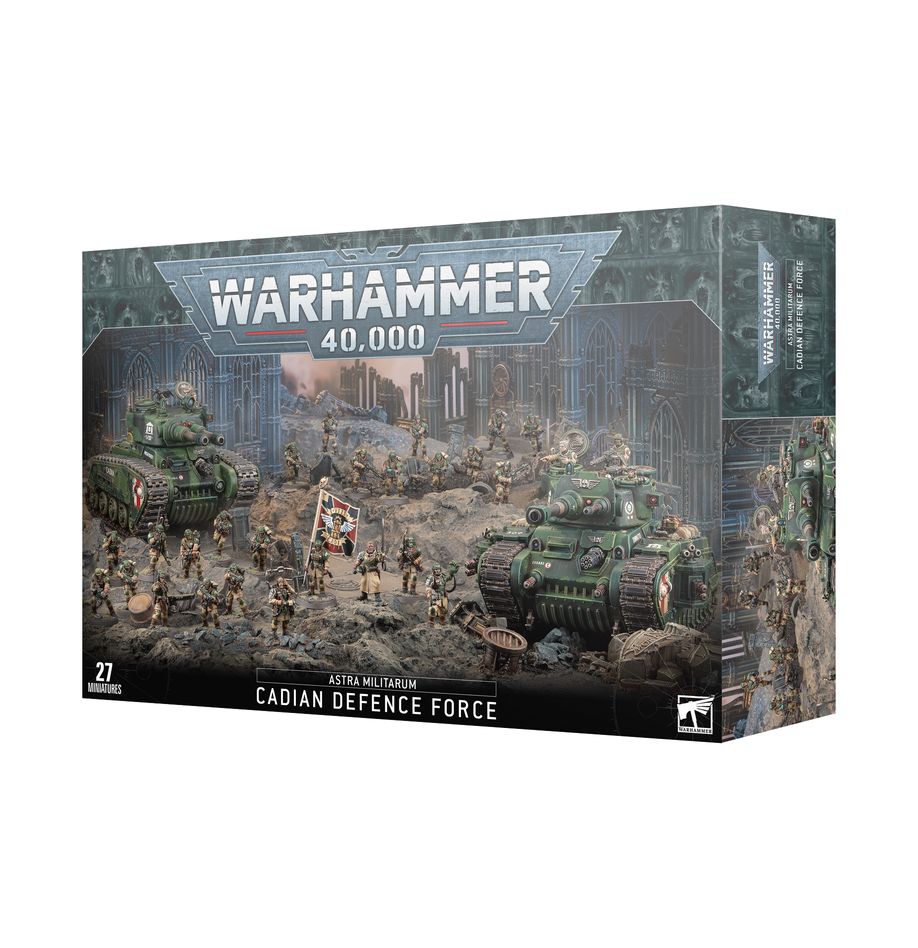 Warhammer 40k - Astra Militarum: Cadian Defense Force Battleforce Box