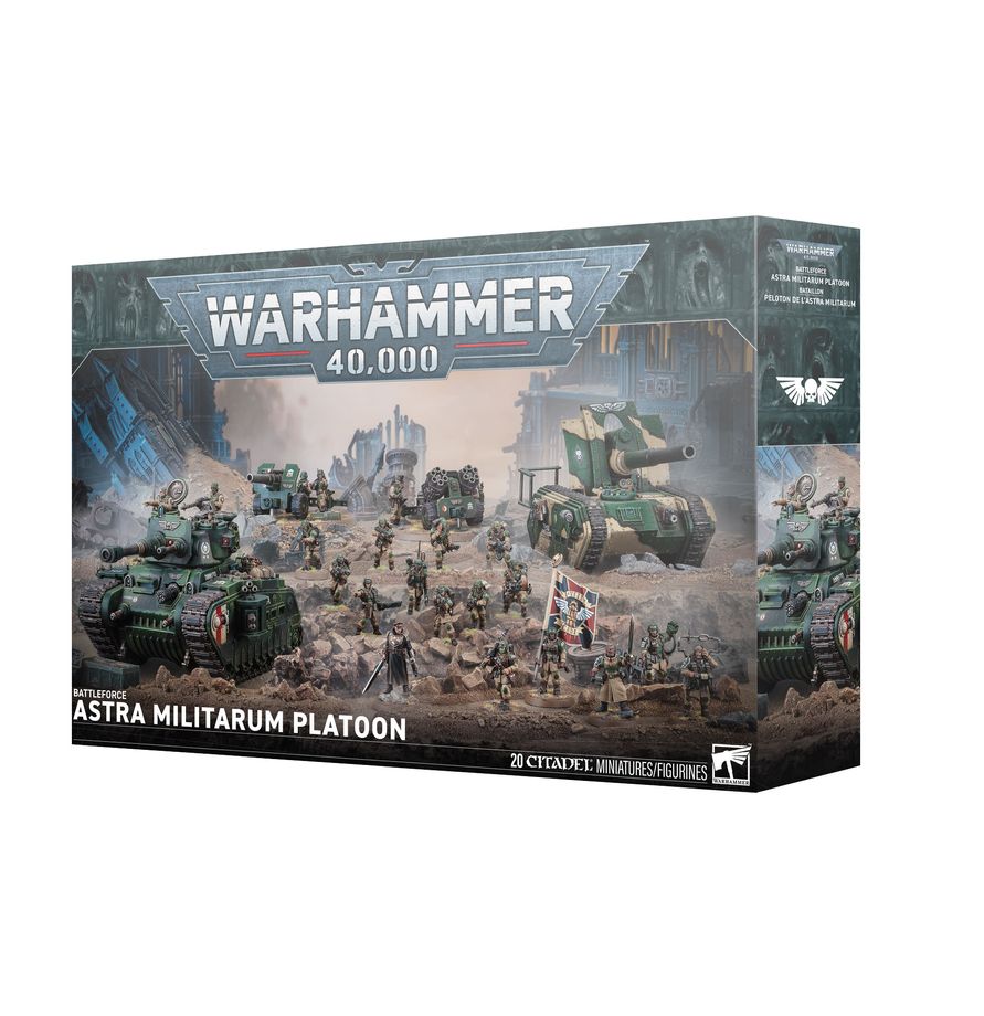 Warhammer 40k - Astra Militarum: Astra Militarum Platoon Battleforce Box (11th Edition/Summer 2026)
