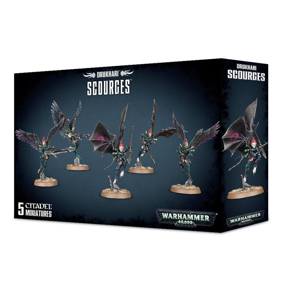 Warhammer 40K - Drukhari : Scourges (45-16)