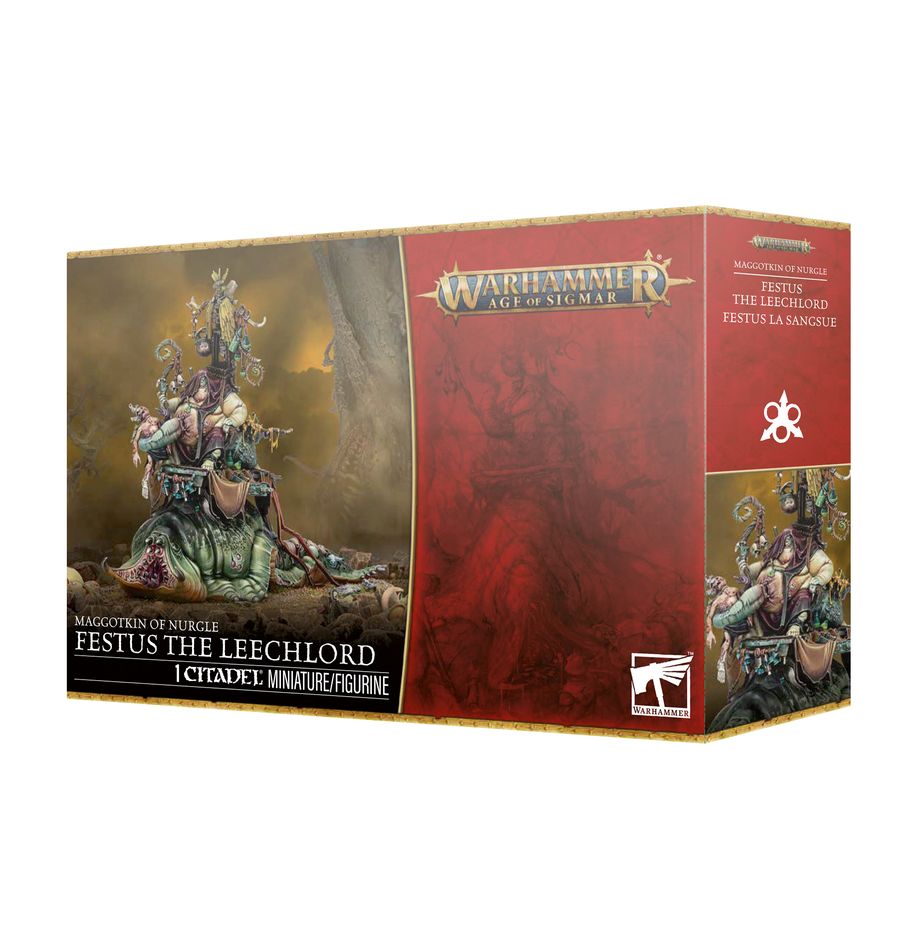 Warhammer Age of Sigmar - Maggotkin of Nurgle: Festus the Leechlord (4th Edition)