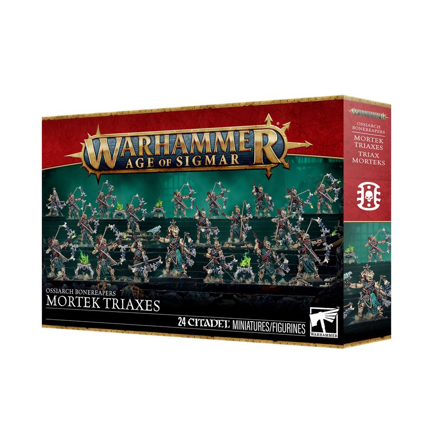 Warhammer Age of Sigmar - Ossiarch Bonereapers: Mortek Triaxes (4th Edition)