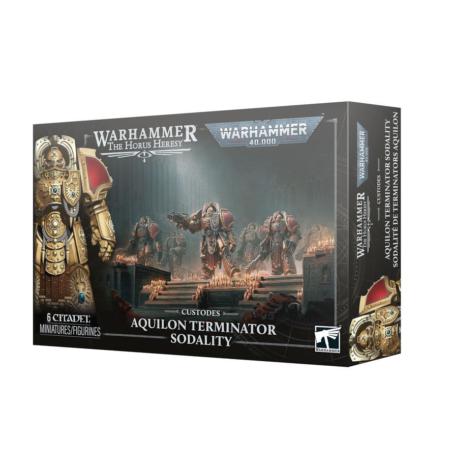 Warhammer 40k/Horus Heresy - Aquilon Terminator Sodality (77-12) (11th Edition)