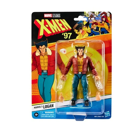 Marvel Legends - X-Men 97: Logan Retro Card 6-inch Action Figure