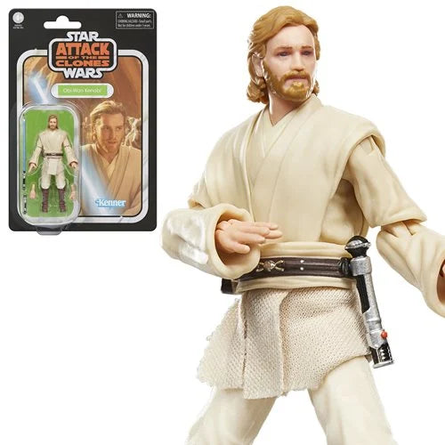 Star Wars: Vintage Collection - Attack of the Clones: Obi-Wan Kenobi 3-3/4in Action Figure