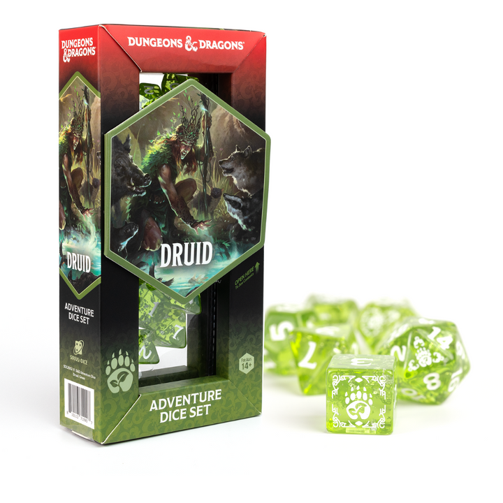 Dungeons & Dragons: Adventure Dice - Duid: Green