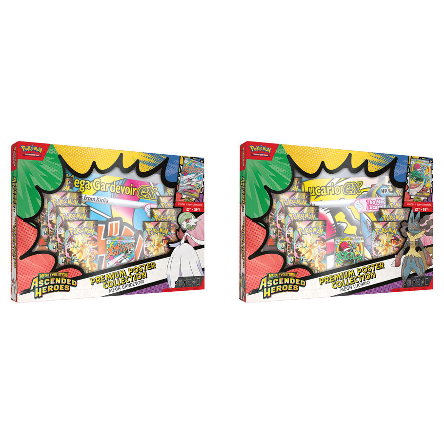 Pokemon TCG: Mega Evolution - Ascended Heroes Premium Poster Collection