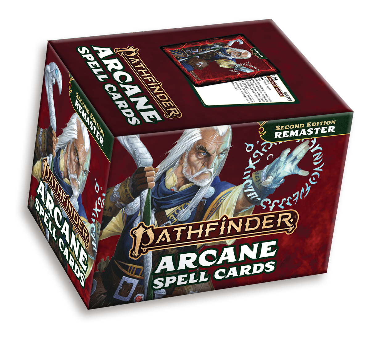 Pathfinder RPG: Spell Cards (REMASTERED) - Arcane (2nd Edition)