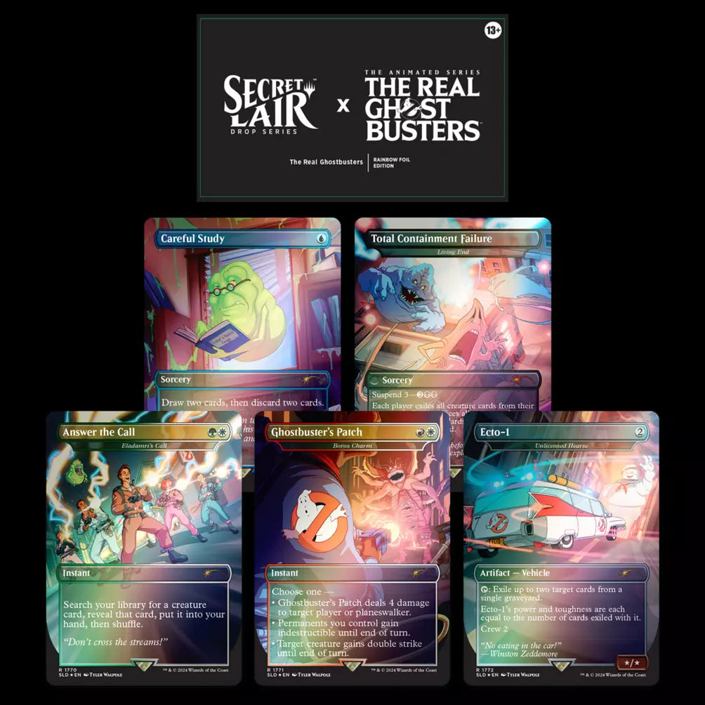 Magic the Gathering CCG: Secret Lair - Ghostbusters: The Real Ghostbusters (Foil)