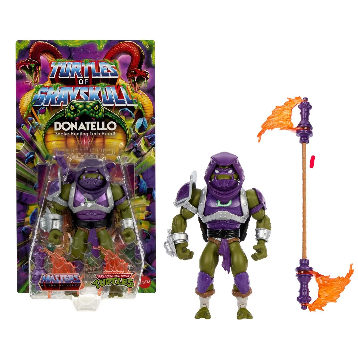 Masters of the Universe: Origins - Turtles of Grayskull - Donatello 5 1/2 inch Figure