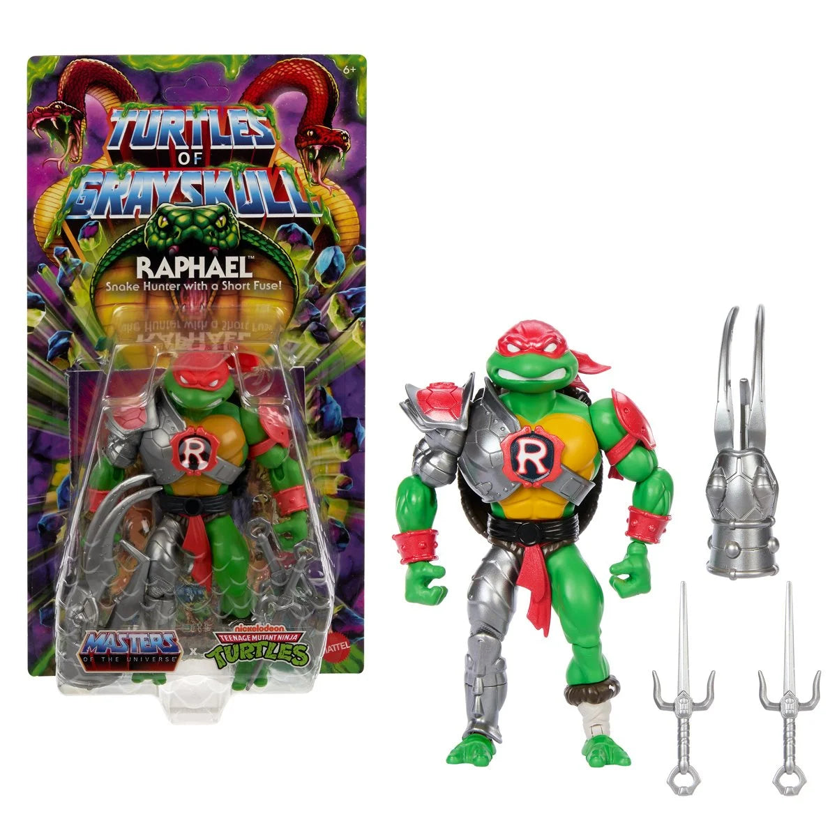 Masters of the Universe: Origins - Turtles of Grayskull - Raphael 5 1/2 inch Figure
