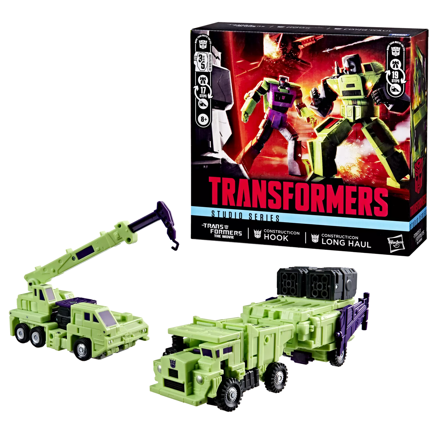 Transformers - Studio Series - Commander Class: 86 Constructicon Hook & Long Haul