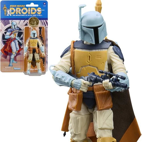 Star Wars: Black Series: Droids - Boba Fett Retro Card 6-Inch Figure