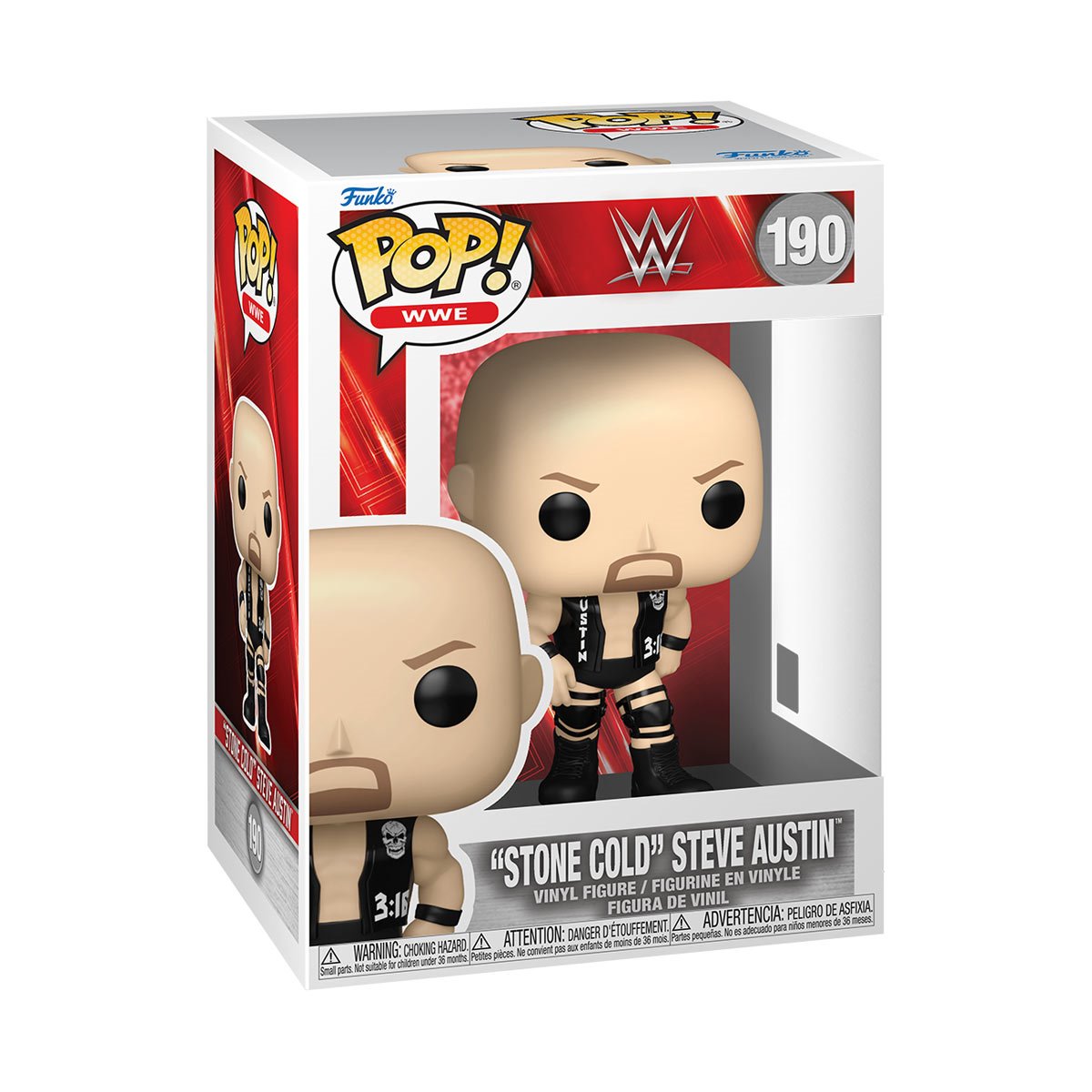 Funko Pop! WWE: "Stone Cold" Steve Austin #190