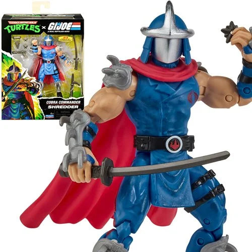 TMNT x G.I. Joe - Cobra Commander x Shredder Action Figure
